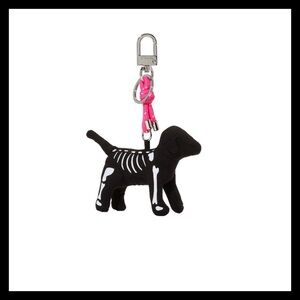 💕ⓅⒾⓃⓀ ⓋⓈ Micro Dog Halloween Keychain Charm NWT💕
